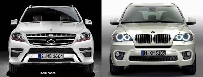 2012-mercedes-ML-vs-BMW-X5