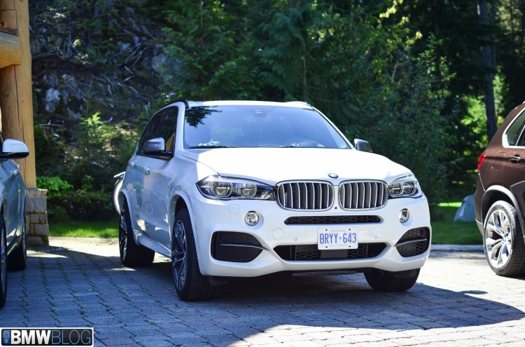 The front-end of the F15 BMW X5