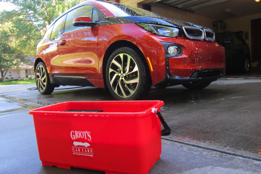Time to wash that BMW i3