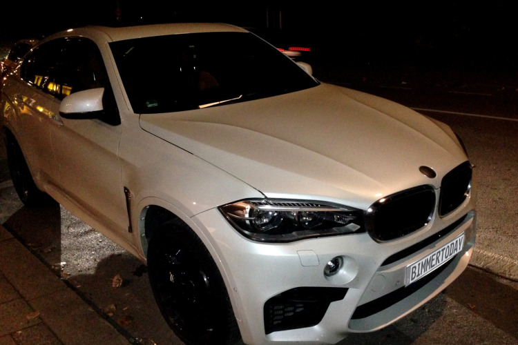 F86 BMW X6 M: First Real Life Photos