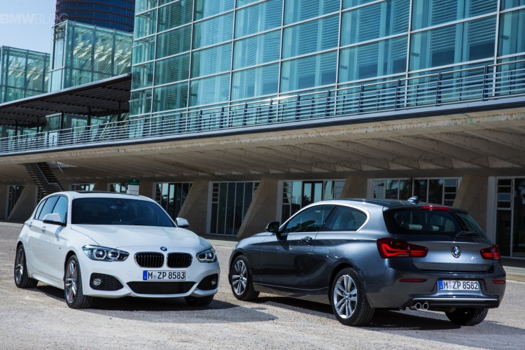 Here is the new 2015 BMW 1 Series Facelift