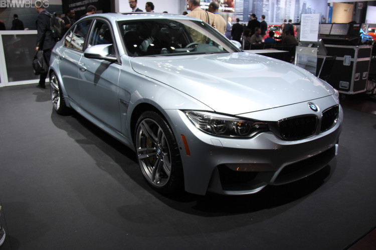 2014 NYIAS: BMW M3 Sedan in Silverstone Metallic