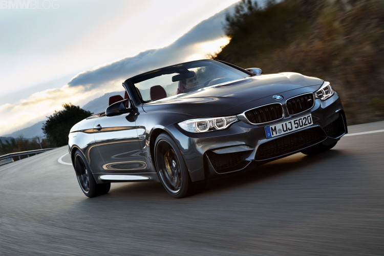 See the new 2015 BMW M4 Convertible in action