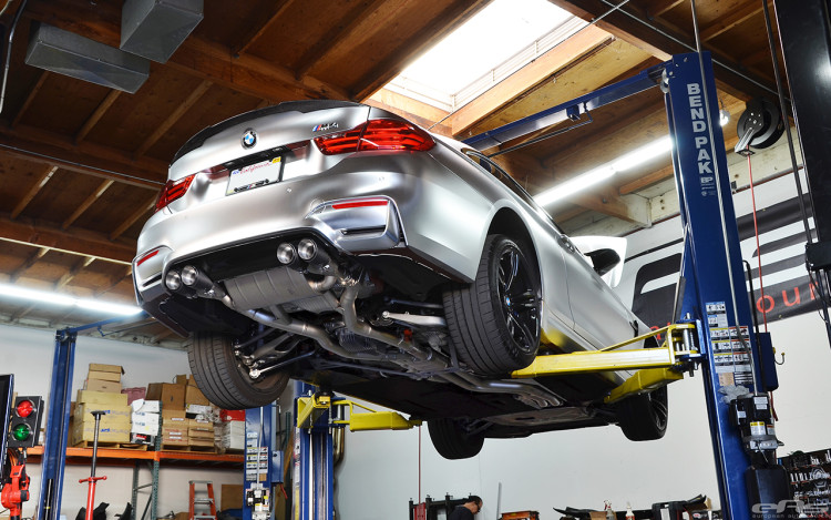 A BMW M4 Looks Interesting In Matte Chrome