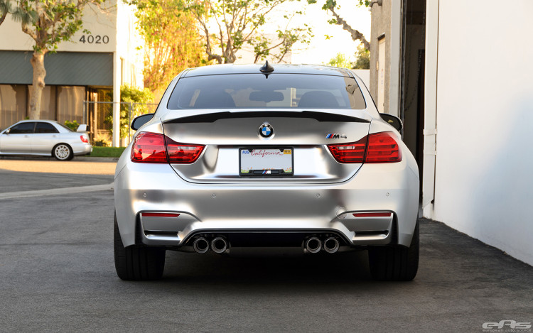 A BMW M4 Looks Interesting In Matte Chrome