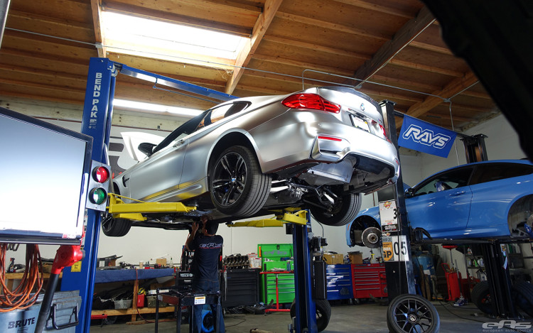 A BMW M4 Looks Interesting In Matte Chrome