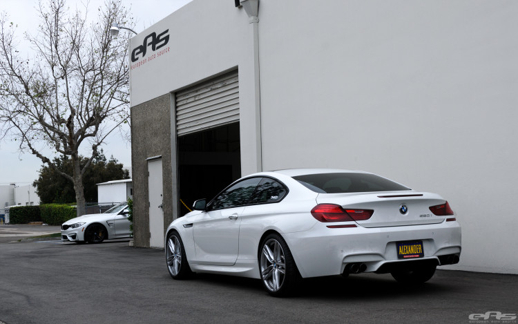 Alpine White BMW 650i Coupe Gets Nicely Lowered Alpine White BMW 650i CoAlpine White BMW 650i Coupe Gets Nicely Lowered