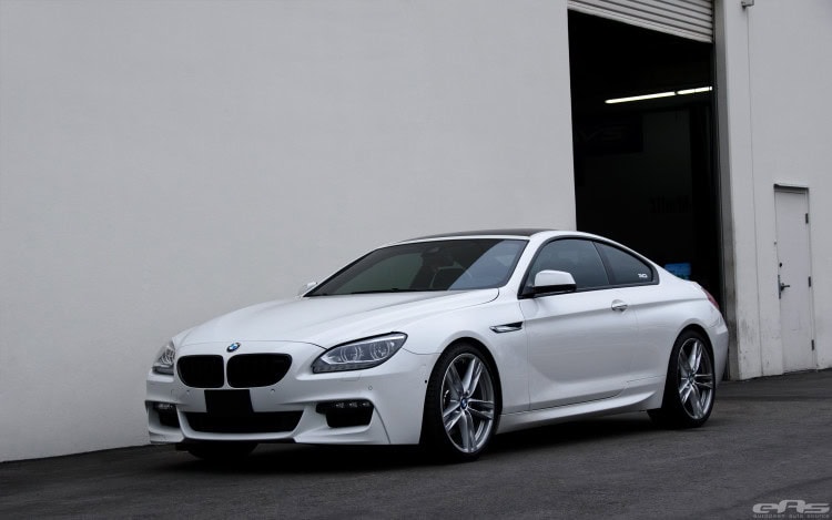 Alpine White BMW 650i Coupe Gets Nicely Lowered Alpine White BMW 650i Coupe Gets Nicely Lowered