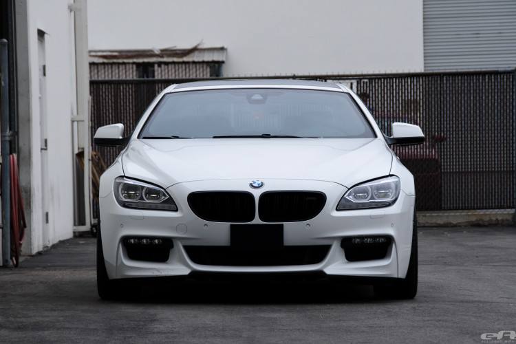 Alpine White BMW 650i Coupe gets some exterior upgrades