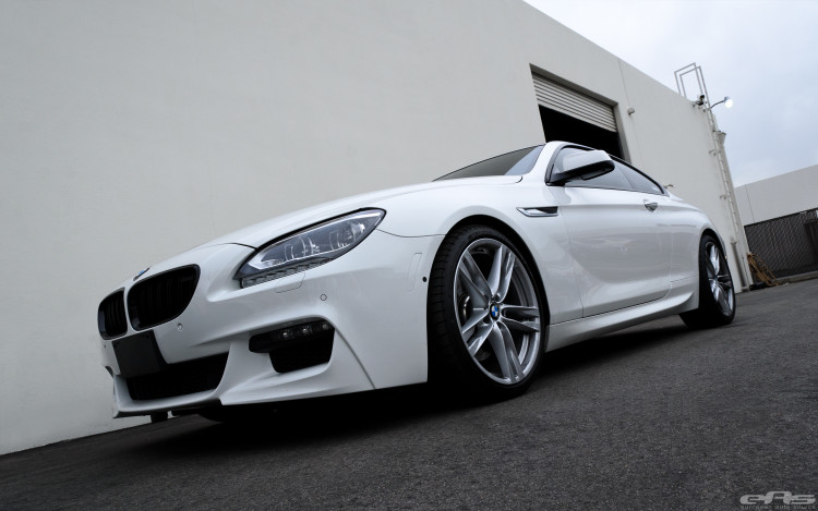 Alpine White BMW 650i Coupe Gets Nicely Lowered Alpine White BMW 650i Coupe Gets Nicely Lowered
