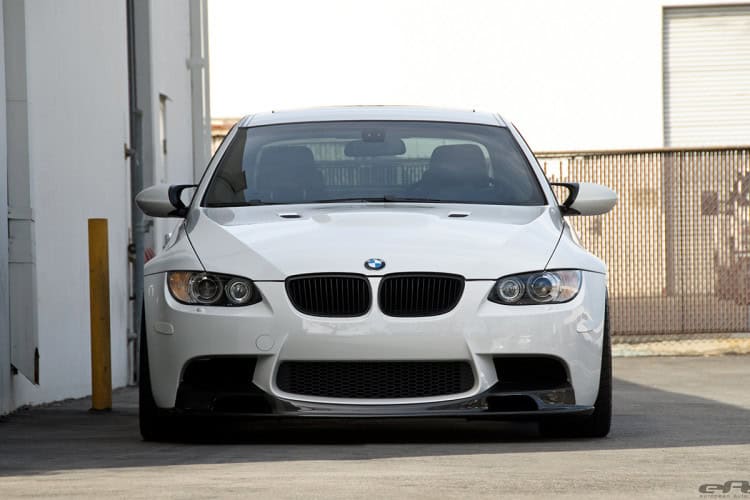 Alpine White BMW E92 M3 With Vorsteiner Goodies Installed