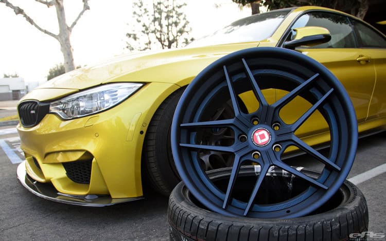 Austin Yellow BMW F82 M4 With Some New Wheels