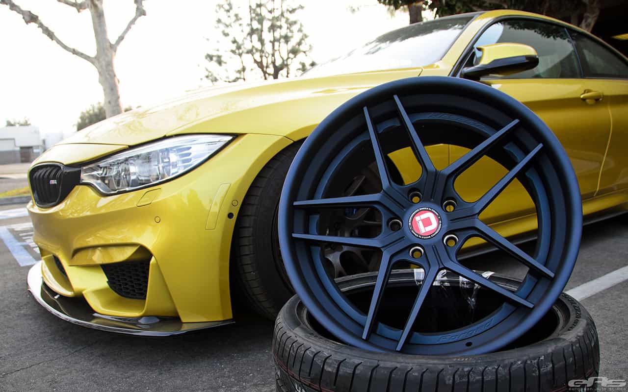 Austin Yellow BMW F82 M4 With Some New Wheels