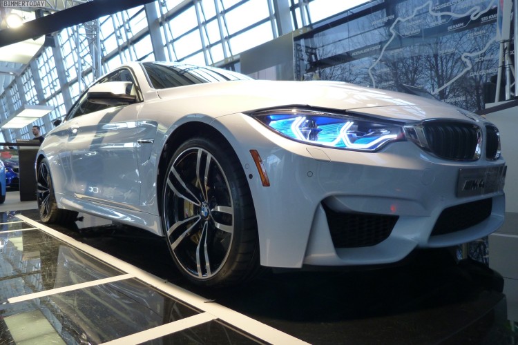 BMW M4 Concept Iconic Lights displayed at BMW Welt
