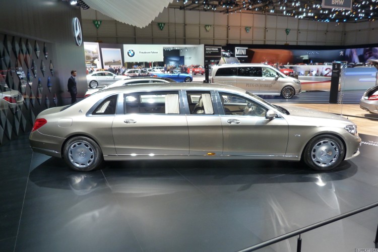 2015 Geneva Motor Show: Mercedes-Maybach S-Class Pullman