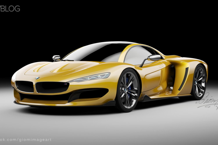 Rendering: BMW Hypercar to compete with McLaren P1 and LaFerrari