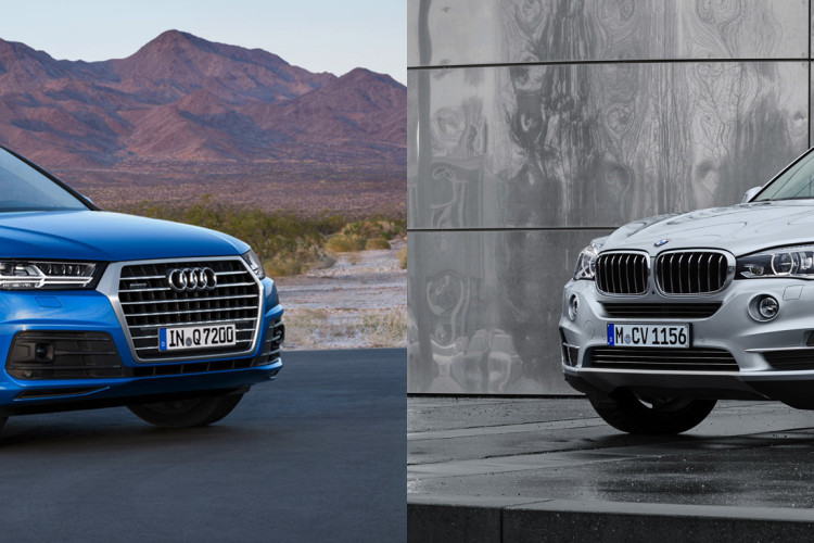 BMW X5 xDrive40e vs. Audi Q7 e-tron