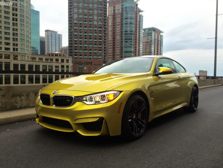 2015 BMW M4 F82 in downtown Chicago