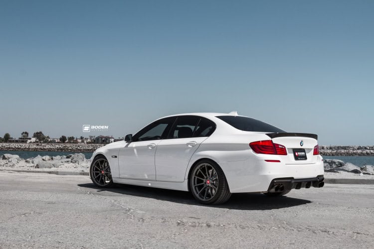 BMW 5 Series With Vorsteiner Aero And Wheels