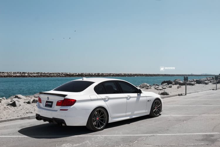 BMW 5 Series With Vorsteiner Aero And Wheels