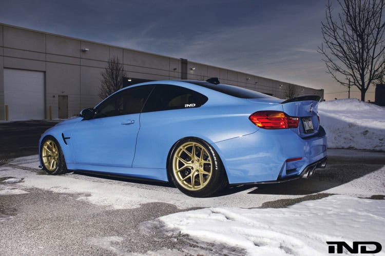 BMW M3 with HRE R101 Wheels by IND Distribution