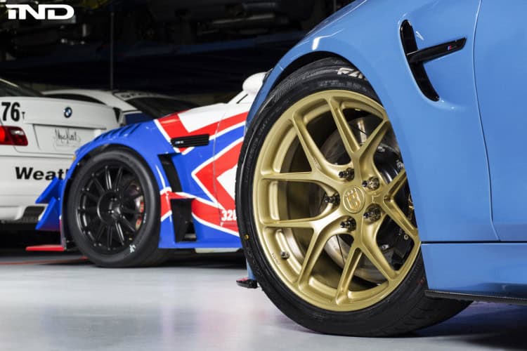 BMW M4 with HRE R101 Wheels