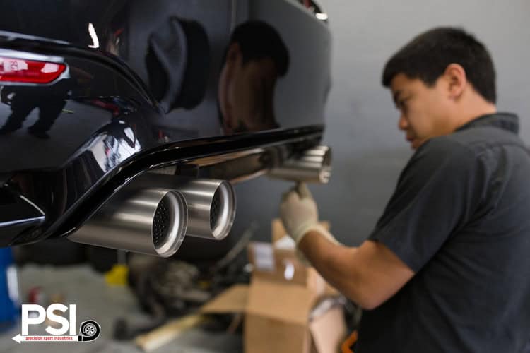 BMW Performance Exhaust System Installed By PSI