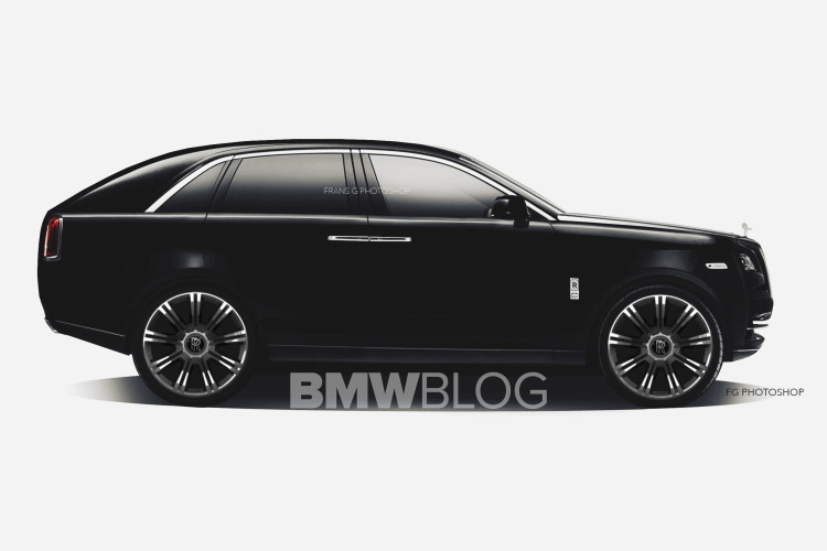 Rolls Royce Cullinan SUV using the new 7 Series platform