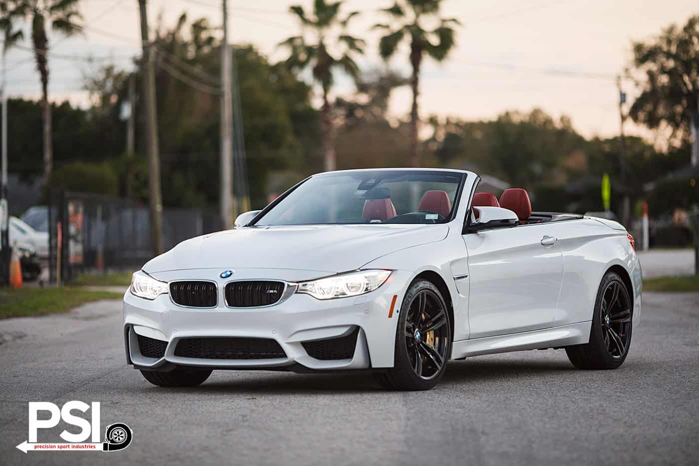 Alpine White BMW 4 Series Convertible Photoshoot