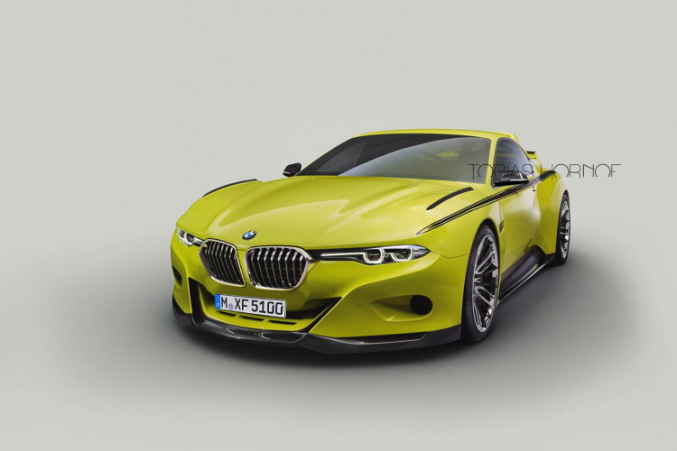 BMW 3.0 CSL Hommage Production Renderings