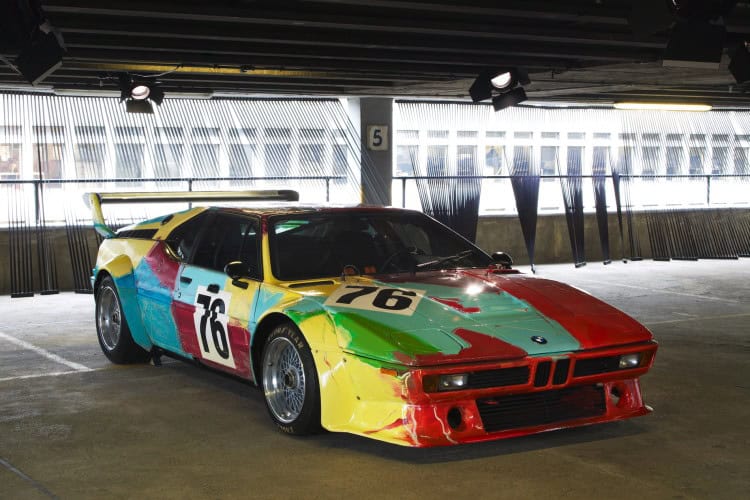 Warhol’s BMW M1 Art Car Becomes First BMW in National Historic Vehicle Register