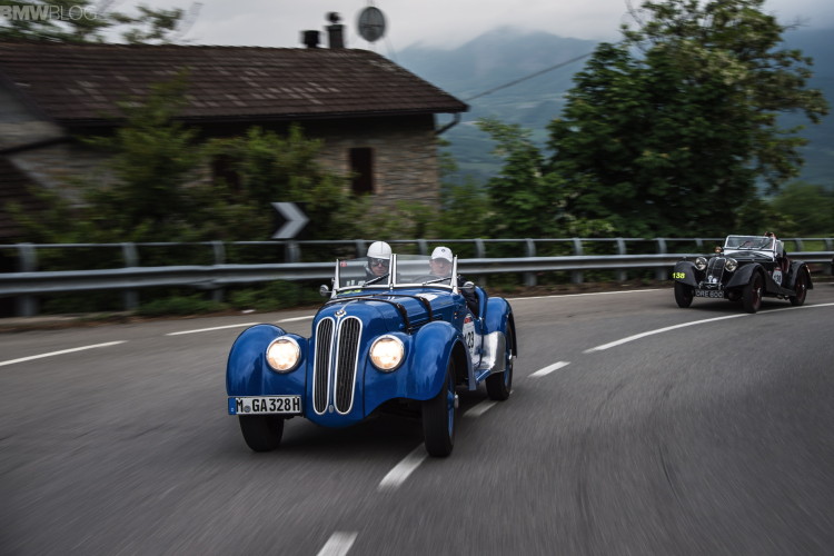 BMW Group Classic and the BMW 328 at Mille Miglia 2015