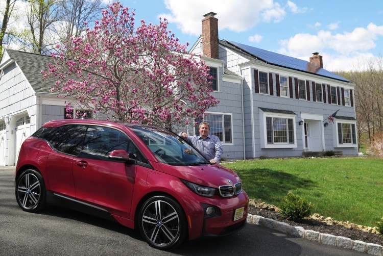 I have an 8.8kW solar array on my home in Chester, NJ. It generates most of the electricity I use for the house and charging needs.