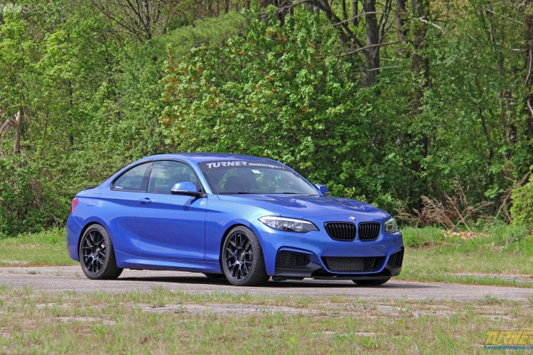 Turner Project BMW 228i Coupe in Estoril Blue