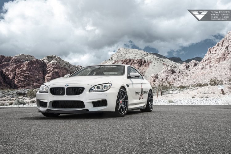 BMW M6 On Vorsteiner V-FF 103 Wheels and Aero Program