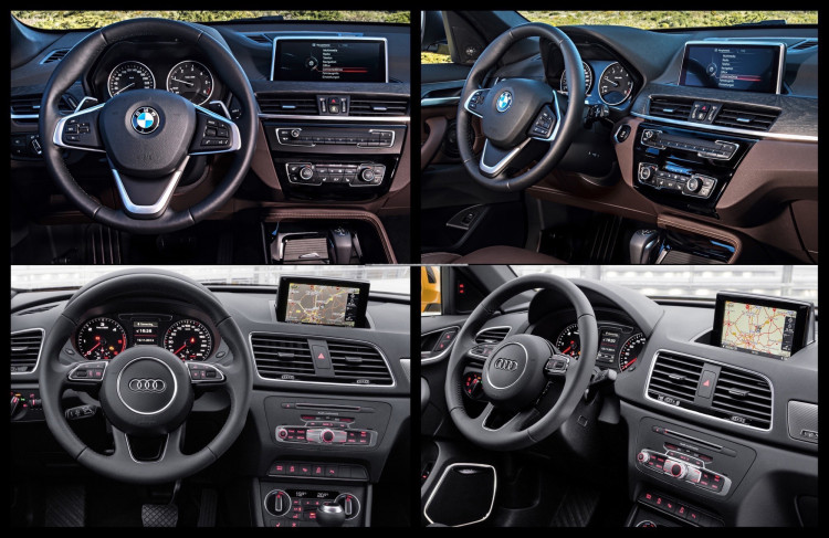 BMW-X1-Audi-Q3-interior