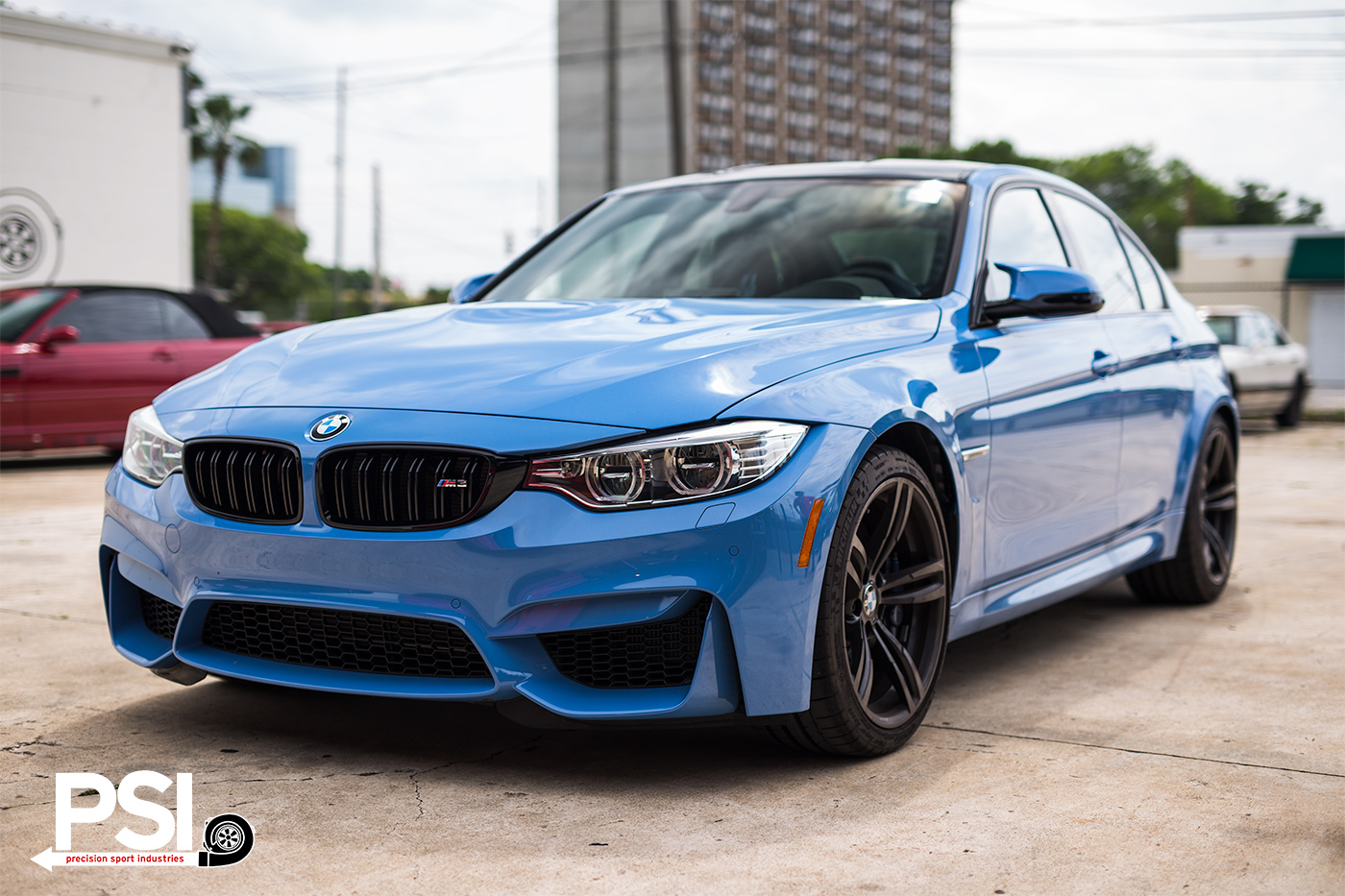 Yas Marina Blue BMW F80 M3
