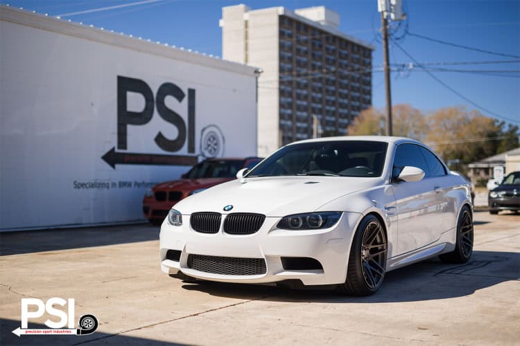 Alpine White BMW E93 M3 With Forgestar Wheels