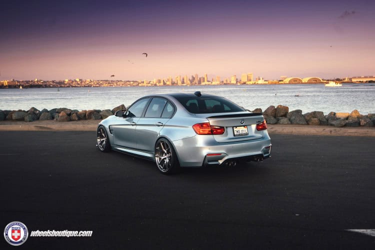 BMW F80 M3 With HRE P101 Wheels