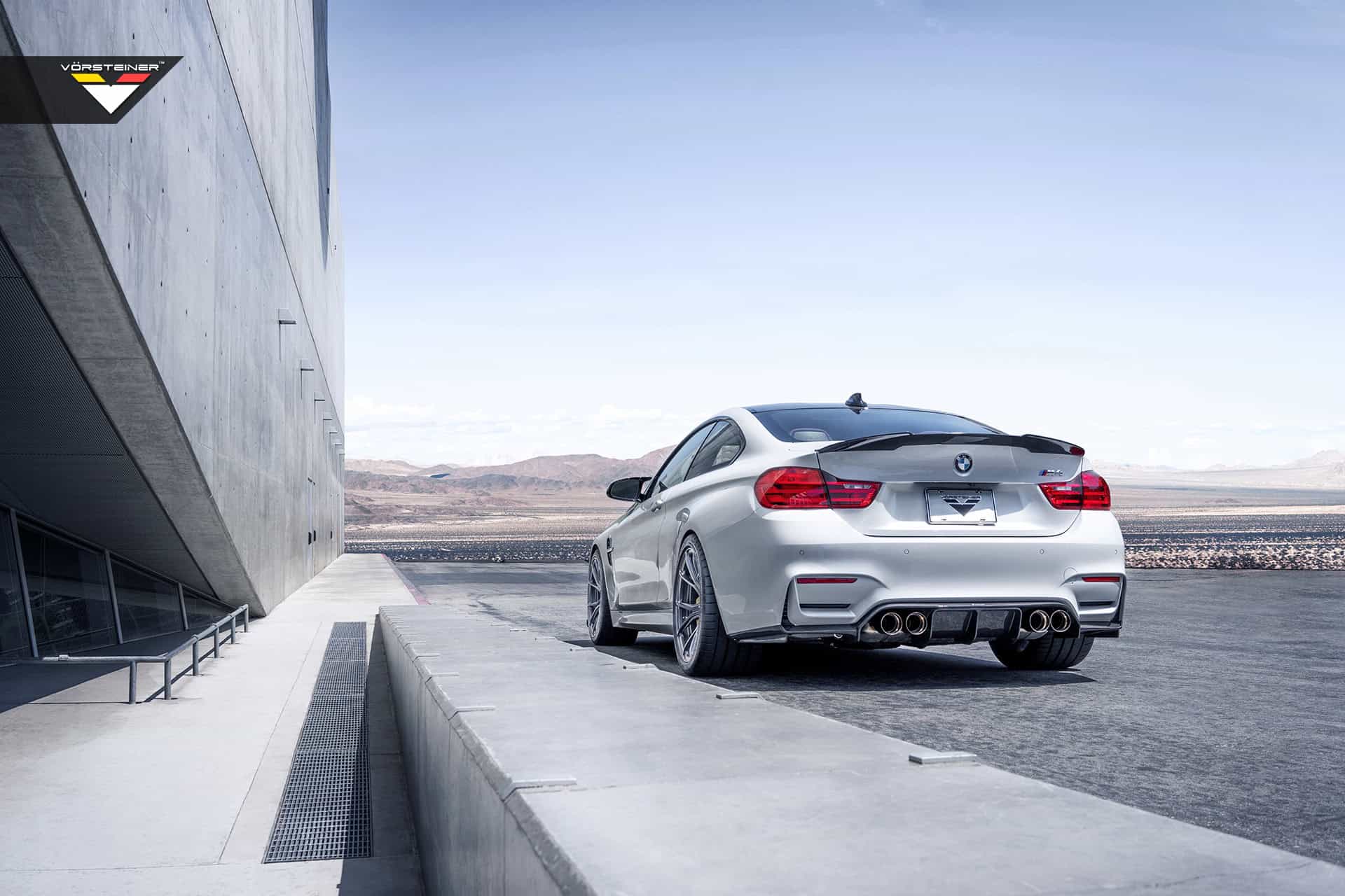BMW M4 With Vorsteiner Aero And Wheels