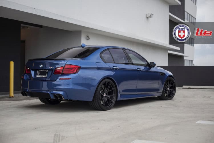 Monte Carlo Blue BMW F10 M3 On HRE Wheels