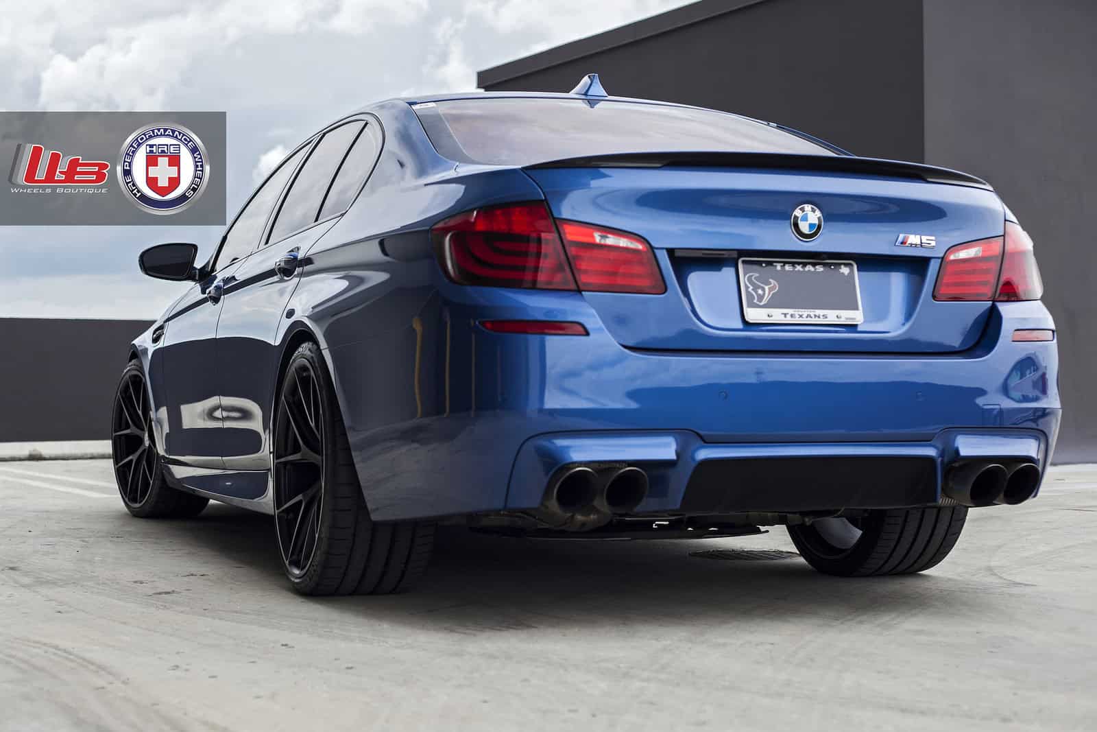 Monte Carlo Blue BMW F10 M3 On HRE Wheels
