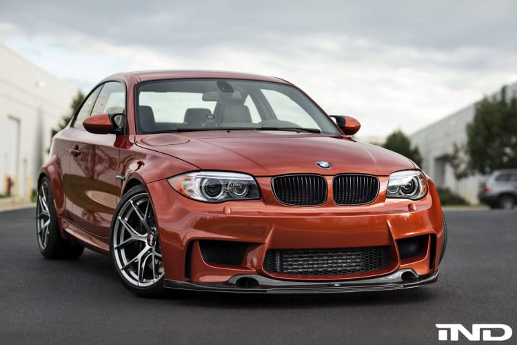 Valencia Orange BMW 1M On BBS FI-R Wheels