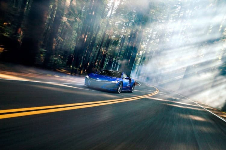 With the Acura NSX back, how does it compare to the BMW i8?