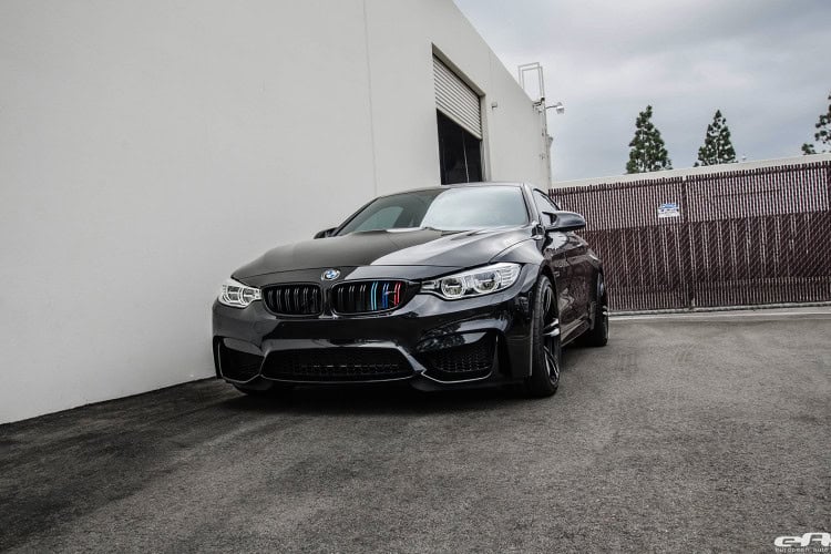 Blacked Out BMW M4 Looks Mean