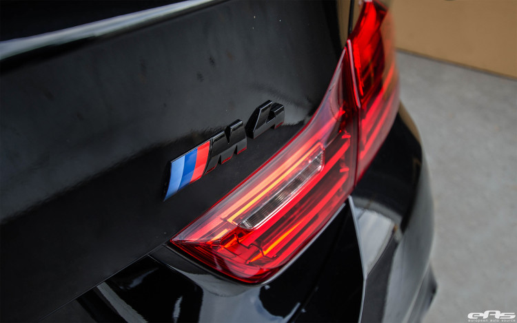 Aggressive Looking Blacked Out BMW M4 Image 3