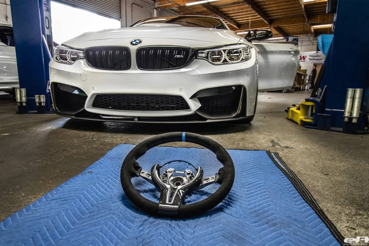 Alpine White BMW M4 Gets Modded At European Auto Source