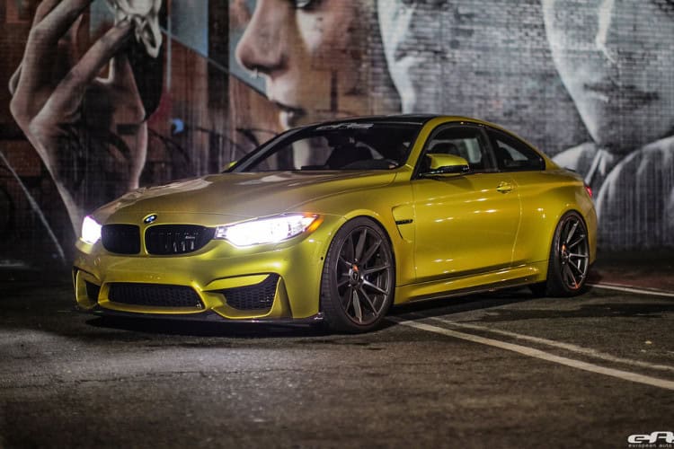 Austin Yellow BMW F82 M4 Project By European Auto Source