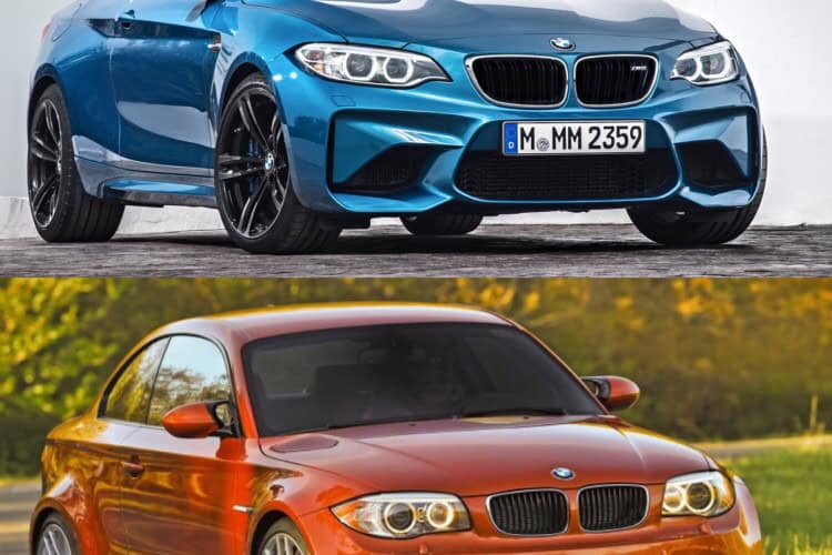 BMW M2 vs. BMW 1M – Photo Comparison