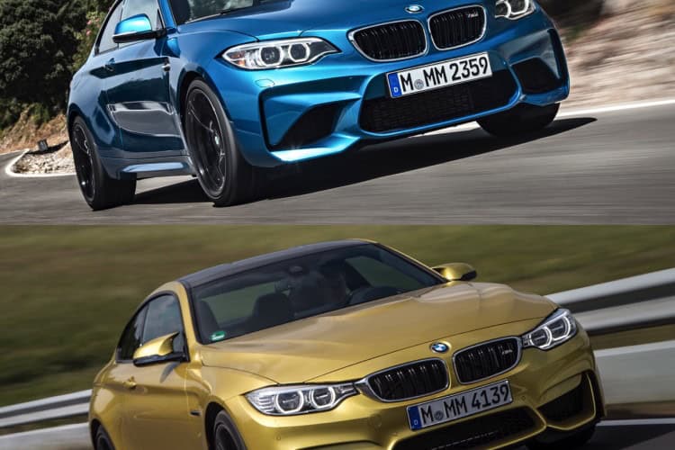 BMW M2 vs. BMW M4 – Photos and Specs Comparison